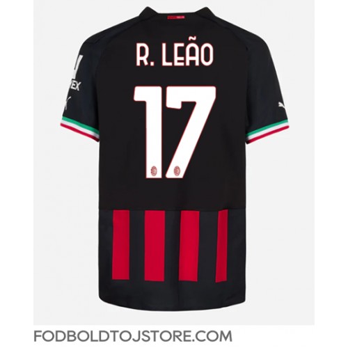 AC Milan Rafael Leao #17 Hjemmebanetrøje 2022-23 Kortærmet
